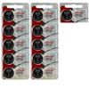 CR2032 Maxell 3 Volt Lithium Watch Batteries (11 Batteries)