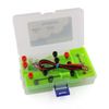 E-outstanding Circuit Learning kit Simple Circuit Physics Electrical Experiment Box, Physics Teaching Instrument