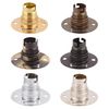 ElekTek Lamp Holder Fixed Batten BC B22 with Shade Ring - Bronze