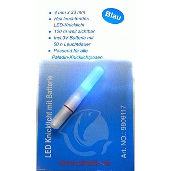 Paladin LED Knicklicht mit Batterie Blau
