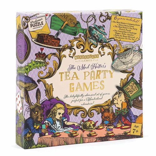 Professor PUZZLE The Mad Hatter's Tea Party Games