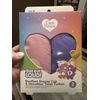 NEW  CARE BEARS BOUFFANT SHOWER CAP & MICROFIBER TWIST TURBAN - 2 Pack