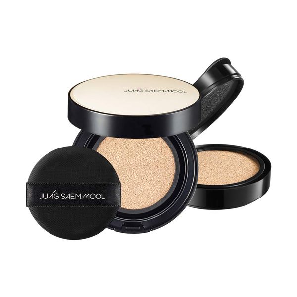 JUNG SAEM MOOL Official Essential Skin Nudor Longwear Cushion with Refill [JUNGSAEMMOOL] (Foundation Makeup Foundation Cream Base Makeup Sunscreen)