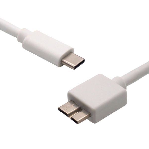 AJPARTS UK Multi-Type Cable Collection (USB-C TO MICRO-B-WHITE, 10, Count)