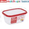 Décor MATCH-UPS BASICS OBLONG RED 1L