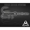 Wild Devil Baits Alpha Head Hook System Kopf Drilling System Baitholder Treble Hook Genickdrilling Stingerhaken (Gr: 2)