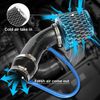 Black 3 Inch Universal Cold Intake Pipe Induction Flowing Pipe Kit 76mm Intake