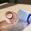 Kizamu Personalized Cut Glass Rhombus Pattern Pair Glass Set Gift
