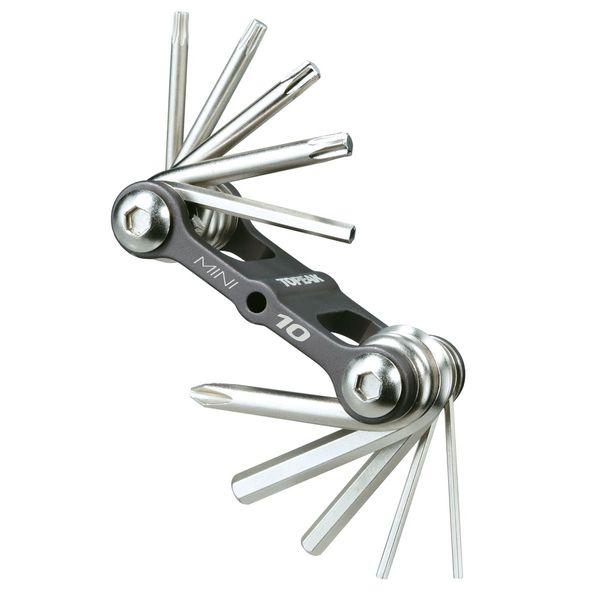 Topeak Mini 10 Multi-Tool - Black/Silver, One Size