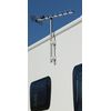 Maxview H84074 2x Universal Aerial Clamps - White