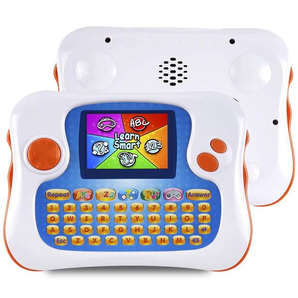 Eduboy Kids Tablet,English-Spanish Bilingual Learning Tablet for kids, Educational Toy with 104 Learning Apps/Games,Support TV Out Function,Great Choice for Preschool Toddlers Babies Early Education