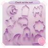Ramadan Pack Cookie Cutters - 3 Sizes Ramadan Eid Islamic Biscuit Cutter