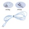 3PCS 5FT POWER CABLE no Switch For T8 T5 Integrated LED Tube Light Replacement