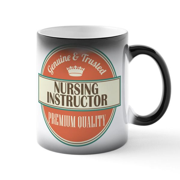 CafePress Nursing Instructor Gift Idea Ceramic Magic Mug Coffee, Tea Cup 11 oz