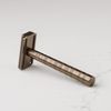 HENSON SHAVING AL13 Shaver Medium (TAN) with 5 Replacement Blades for Deep Shave Model [Highly Durable and Recommended for Those Who Want to Shave Deep]