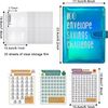 100 Envelopes Saving Challenge,Envelope Challenge Binder,Savings Book with Cash Envelopes,Saving Challenge Binder (Blue)