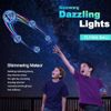 LED Flying Orb: Galactic Spinner Boomerang with Dynamic Light Effects (Red)