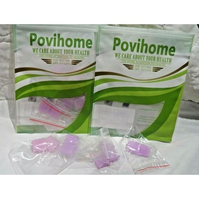 2 Packs of 10 Each  Povihome 20 Toe Sleeves, Gel Toe Protector