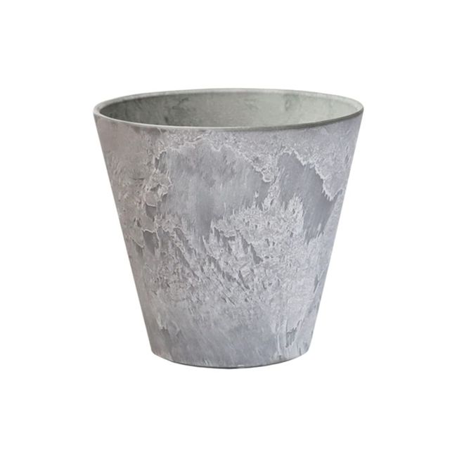 Amabro Art Stone [Gray/SS Size] AMABRO ART STONE (Approx.) Diameter 6.3 x Height 6.1 inches (16 x 15.5 cm)