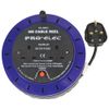 PRO ELEC PELB1588 2 Socket Cassette Reel, 5A, 6m