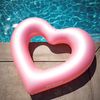 Swimline Metallic Heart Ring