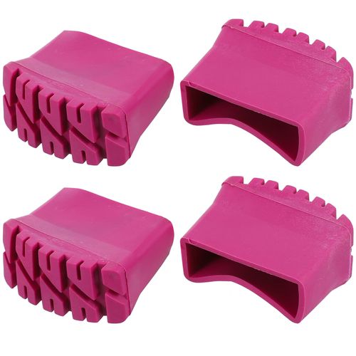 Cabilock Ladder Feet Non-Slip Rubber Mat Mat Mat Cushion 4 Pieces Foot Caps Non-Slip Protective Caps Replacement for Folding Ladder Home Worker Construction Site Telescopic Ladders Technical Ladders