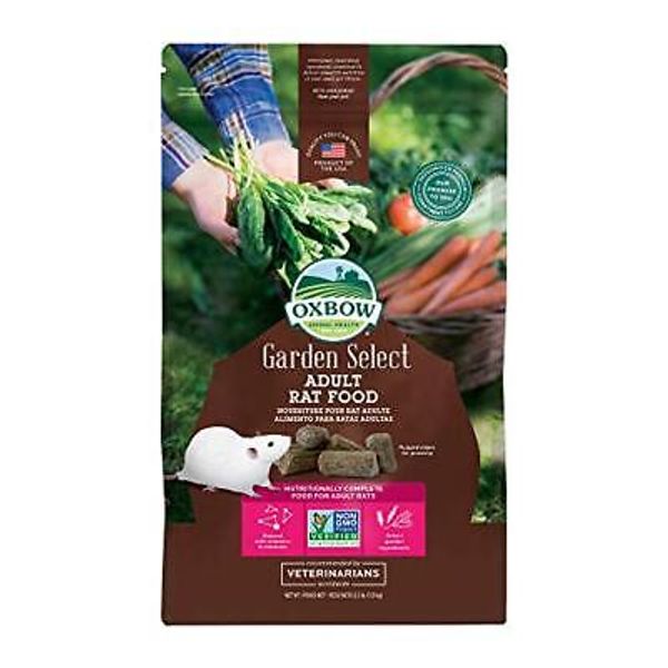 Animal Health Garden Select Adult Rat Food, Garden-Inspired Recipe for Adult ...