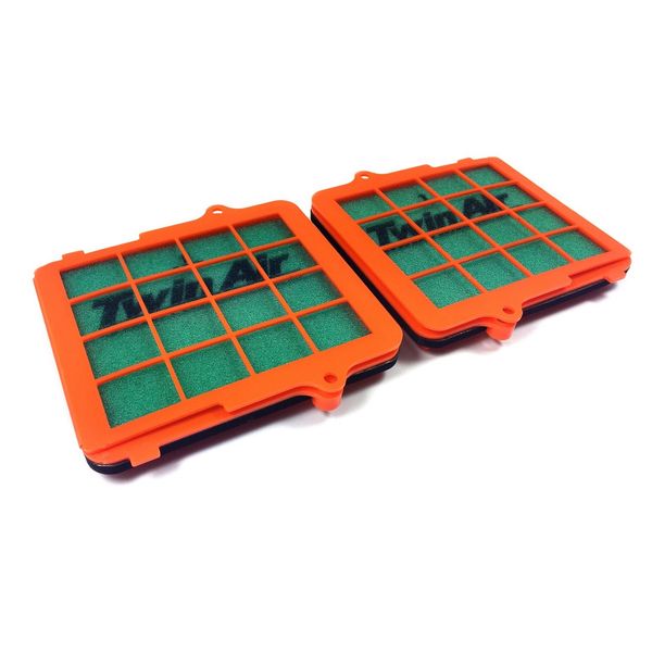 Twin Air Pre-Oiled Replacement Air Filter w/Cage for PowerFlow Kit (150607P)