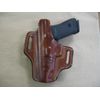 Springfield XD Mod2, XDM, XD 4"- 4.5" OWB Leather 2 Slot Molded Pancake Belt Holster CCW TAN RH