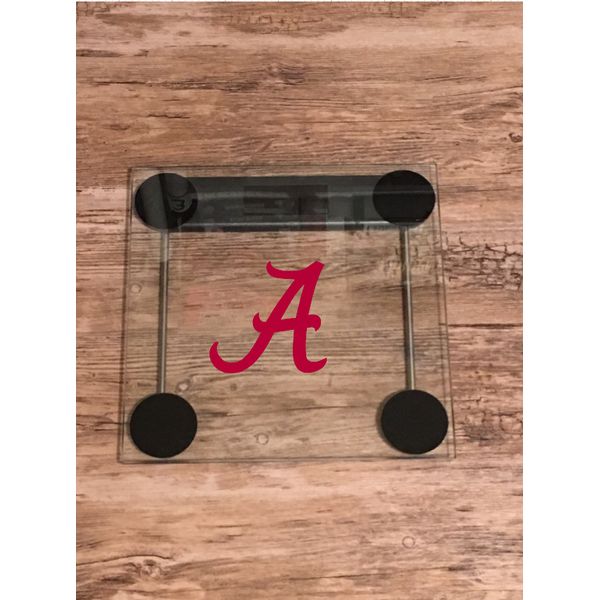 Alabama Tide Body Weight Scale Bathroom Fitness Backlit LCD Display