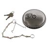 febi bilstein 06056 Fuel Filler Cap lockable, ventilated, 1 unit, Silber