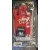(2 Pr) RED Ringer Mechanics Gloves PN 135-09 SUPERCUFF R-13 Size Medium