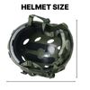 Adjustable Tactical Airsoft Helmet Hunting Combat w/ Side Rail Mount + Half Mask