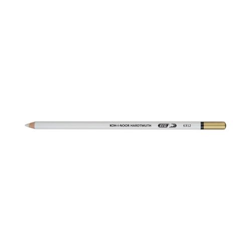 Koh-I-Noor Soft Eraser Pencil, White