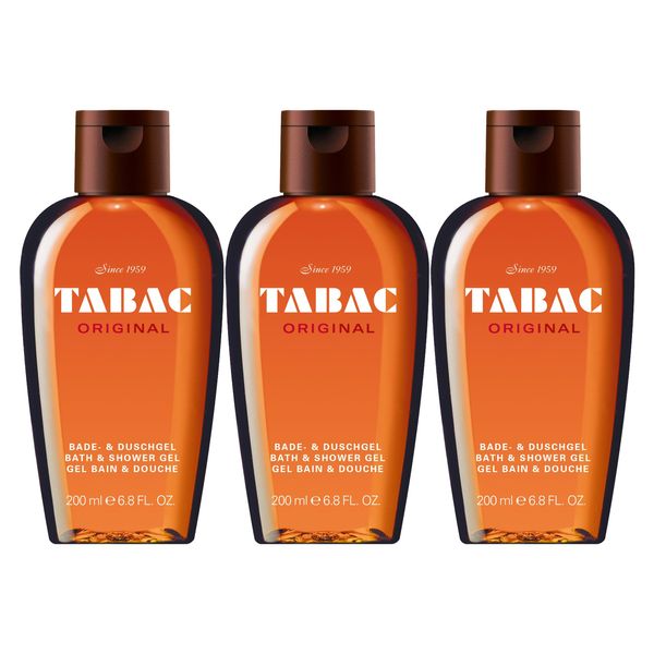 Tabac Original Bath & Shower Gel 200 ml x 3
