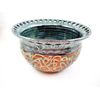 Handmade pottery earring holder, by Ning's Pottery (Green)