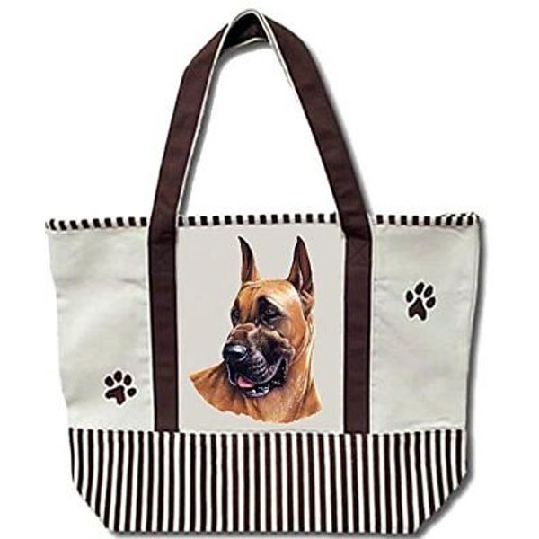 Great Dane Pet Heavy Duty Canvas Shopping Tote