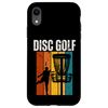 iPhone XR Disc Golf Player Vintage Retro 70s Design Disc Golf Case