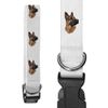 Large 'German Shepherd Side View' Dog Collar (PR00056190)