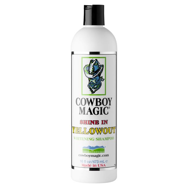 Cowboy Magic Shine In Yellowout Purple Shampoo 16 oz