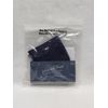Universal Thread™ Women's 2pk Fabric Reusable Face Mask Size OSFM - Black/Blue