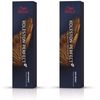 Wella Koleston Perfect Me+ KP Deep Browns 5/75 Light Brown Mahogany, Pack of 2