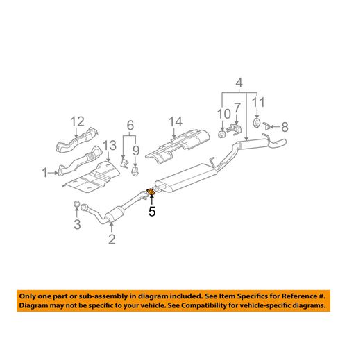 General Motors 10328740, Catalytic Converter Gasket