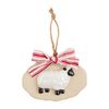 Mud Pie Farm Animal Ornament, Sheep, 3" x 5"