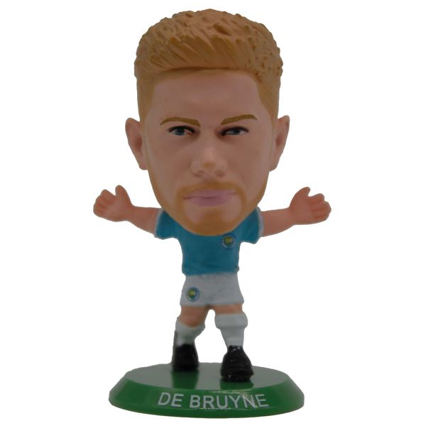 SoccerStarz Man Kevin De Bruyne-(Classic New) Manchester City Mini Football Figurine