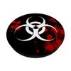 Biohazard Sign Zombie Apocalypse Horror PopSockets Swappable PopGrip