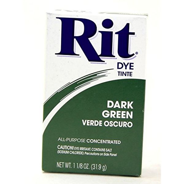 Rit Dye Rit Concentrated Powder Dye, Green, 31.9g