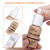 Womdee Liquid Foundation 30 ml, Womdee Full Coverage New Matte Oil Control Concealer Liquid Foundation, Soft Matte
