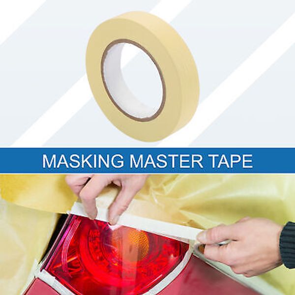 Painters Tape Easy Removal 1 Inches x 60.1 Yards Masking Master Tape Beige