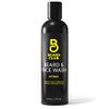 Beard Club Citrus Beard & Face Wash – All-in-One Cleanser, Softens & Nourishes Facial Hair, Hydrates & Cleans Skin, Paraben & Sulfate-Free